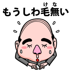 [LINEスタンプ] ハゲている人に絶対使ってほしいスタンプ 