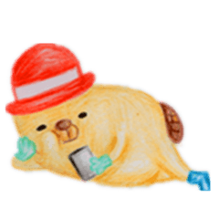 [LINEスタンプ] Miss Lazy 