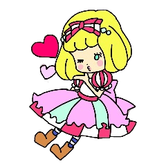 [LINEスタンプ] 女子力まいはにー 