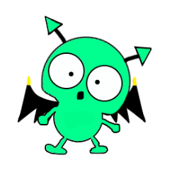 [LINEスタンプ] お茶目な悪魔 