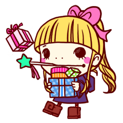 [LINEスタンプ] まじょ☆ラテ 