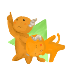 [LINEスタンプ] つの猫 