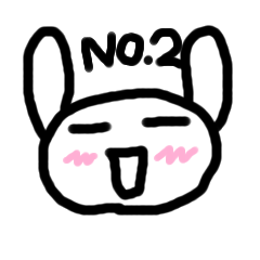 [LINEスタンプ] ミニうさぎの『キキお』NO.2 