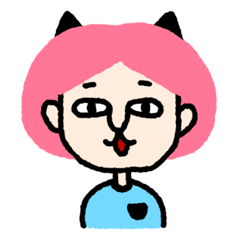 [LINEスタンプ] ボルドーのネコさん 