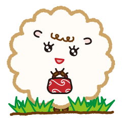 [LINEスタンプ] ひつじの、のんのん。 