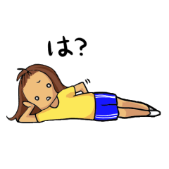 [LINEスタンプ] おっさん系女子スタンプ 