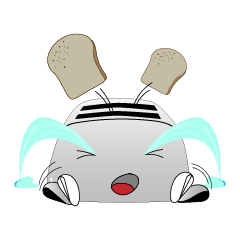 [LINEスタンプ] Totty Toaster 