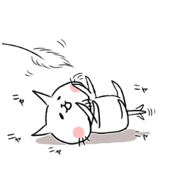 [LINEスタンプ] ぽよぽよにゃんこ 