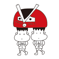 [LINEスタンプ] といち と とにい 