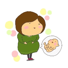 [LINEスタンプ] なぎ子ののほほんマタニティライフ 