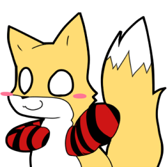 [LINEスタンプ] ニーハイフォックス 