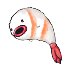 [LINEスタンプ] ゆでえびと愉快な仲間たち 