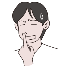 [LINEスタンプ] 白長Tの男 