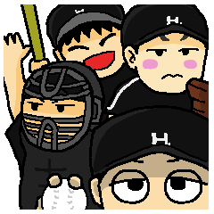 [LINEスタンプ] ほっこり野球部 fetchpriority=high