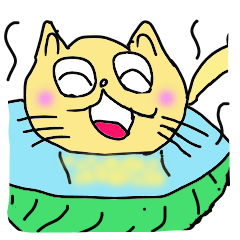 [LINEスタンプ] ほのぼのニャンコ 