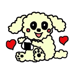 [LINEスタンプ] マルチーズのランちゃん 