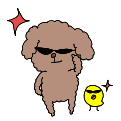 [LINEスタンプ] 愛犬ミルちゃん 