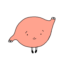 [LINEスタンプ] 胃太郎 