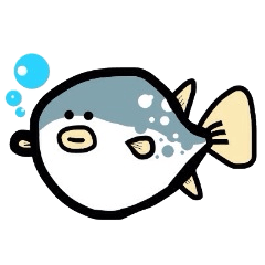 [LINEスタンプ] オンリーFUGU 