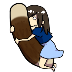 [LINEスタンプ] ちくわ大好き！新人プログラマーRの日常 