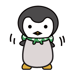 [LINEスタンプ] 放浪ペンギンのぎんちゃん 
