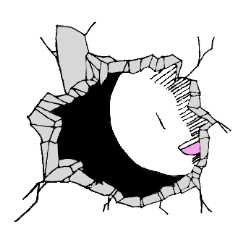 [LINEスタンプ] 白ドール 