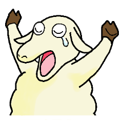[LINEスタンプ] ひまヒツジ 