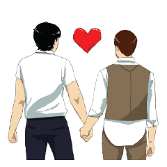 [LINEスタンプ] Sweety Dude World 