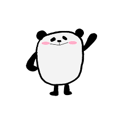 [LINEスタンプ] ぱんぱんぱんだー 