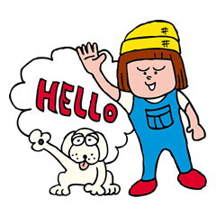 [LINEスタンプ] 天然、ボブのマリー 