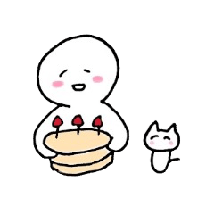 [LINEスタンプ] ゆるーい日常スタンプ〜ねこさんと一緒 