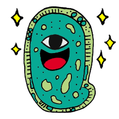 [LINEスタンプ] Amoeba 