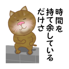 [LINEスタンプ] 猫のりん君 