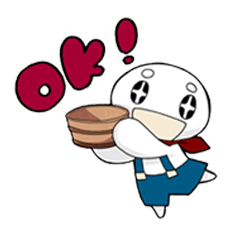 [LINEスタンプ] だいふくんと愉快な仲間達 [三重弁ver.も] 