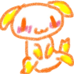 [LINEスタンプ] わんわんお絵描きスタンプ 