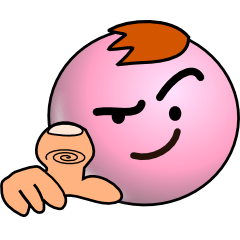 [LINEスタンプ] ちょっと恥ずかしがり屋なツルリンくん 