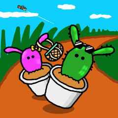 [LINEスタンプ] アイ アム サボテン 