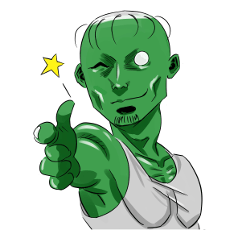[LINEスタンプ] かっぱのきよし 
