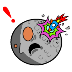 [LINEスタンプ] お月様 