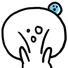 [LINEスタンプ] まめだいふく 