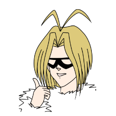 [LINEスタンプ] mask of goro 