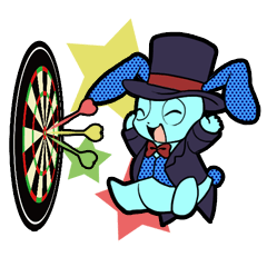 [LINEスタンプ] パンドラ＆ダーツ 