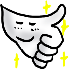[LINEスタンプ] 吹き出しガンメン君 