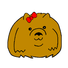 [LINEスタンプ] 陽気なヨーキー ひなちゃん 