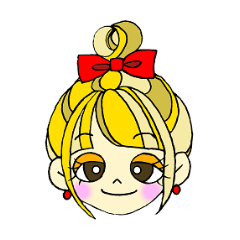[LINEスタンプ] 可愛い女子スタンプ 
