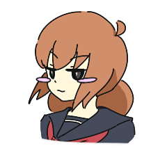 [LINEスタンプ] 甘くないここあちゃんスタンプ 