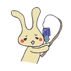 [LINEスタンプ] うさぎちゃんちゃん2 
