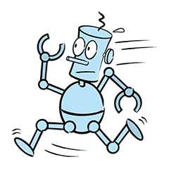 [LINEスタンプ] Iam Robot 