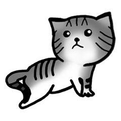 [LINEスタンプ] Memo, the Lovable Cat 