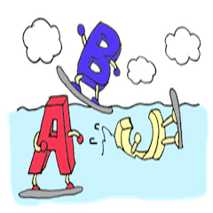 [LINEスタンプ] ABCと愉快な仲間たち 